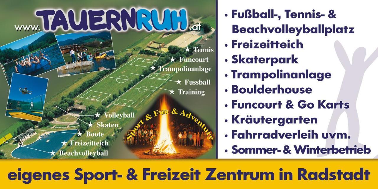 Jugendgaestehaus Tauernruh Radstadt Exteriör bild
